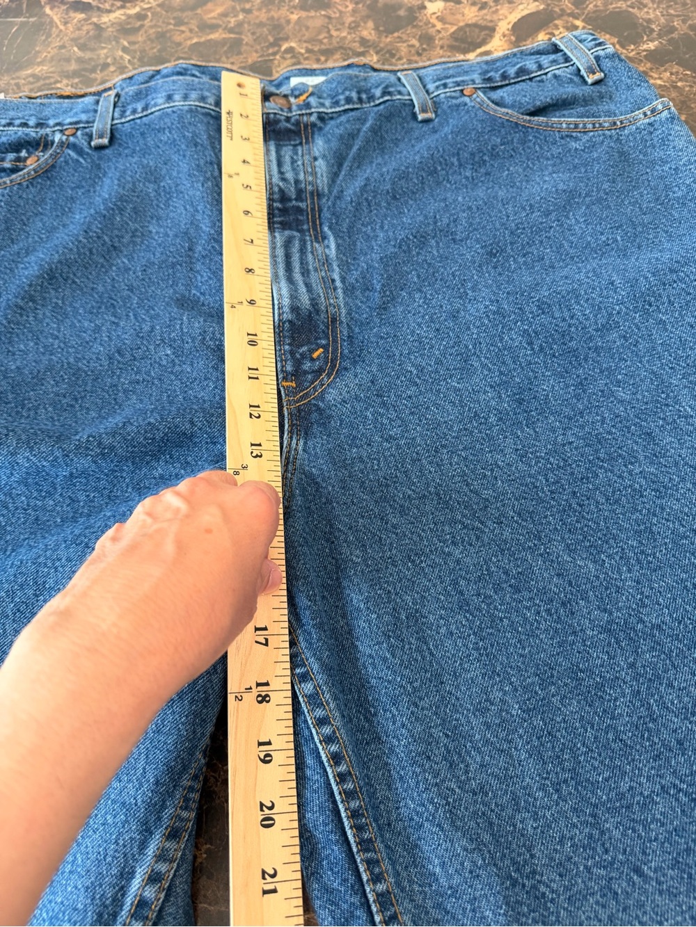 NWT  Made in USA Levi’s 540 Relaxed Fit Jeans Men’s W48 L30 NWT 100% Cotton - Picture 4 of 9